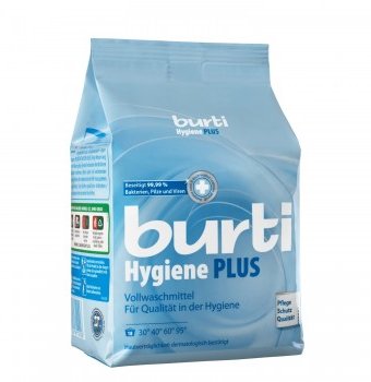 Универсальный дезинфицирующий порошок для белого белья Burti Hygiene Plus, 1,1кг