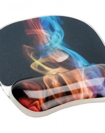 Миниатюра фотографии Fellowes коврик для мыши photo gel радужный дым