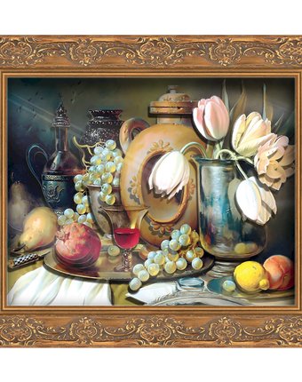 Хобби и Творчество VIZZLE Объемная картина Завтрак поэта