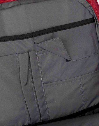 Миниатюра фотографии Красный рюкзак с плотной спинкой button blue