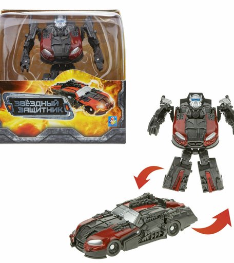 Трансформер 1Toy собирается в спортивный автомобиль