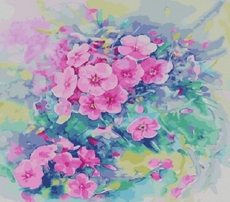 Paintboy Картина по номерам Летние флоксы