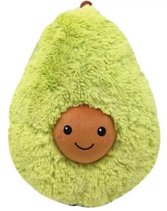 Мягкая игрушка Lemon Tree Фрукты Авокадо, 60 см 60 см цвет: зеленый
