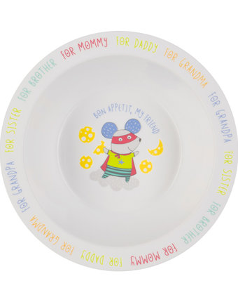 Миниатюра фотографии Тарелка happy baby feeding bowl глубокая, с 6 месяцев