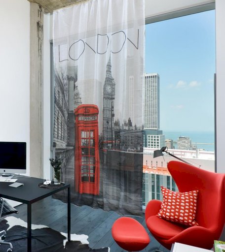 Штора Amore Mio, 145 х 270 см