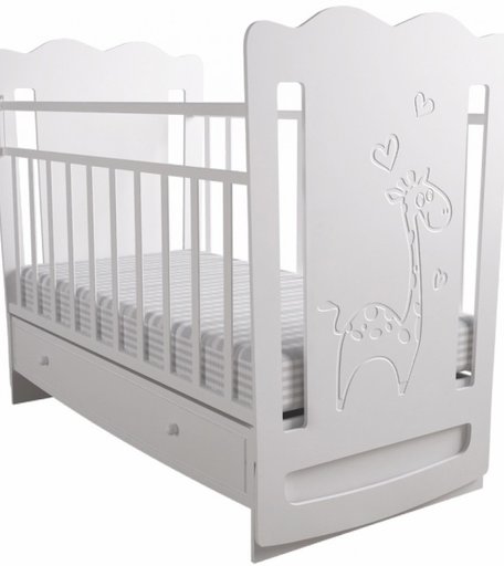 Детская кроватка Forest kids Lovely Giraffe Electric swing с автоматическим укачиванием