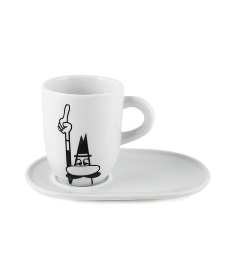 Bialetti Кружка с вытянутым блюдцем