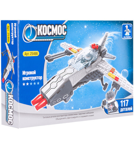 Конструктор Ausini Космос 117 деталей