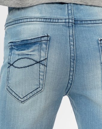 Миниатюра фотографии Голубые джинсы скинни button blue