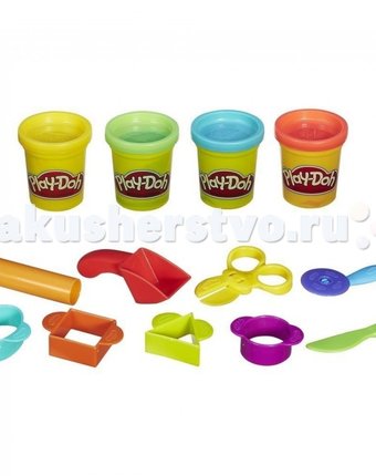 Миниатюра фотографии Play-doh hasbro набор базовый