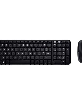 Logitech Комплект беспроводной клавиатура и мышь Combo MK220