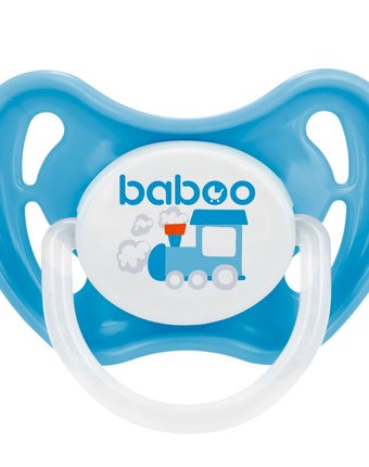 Миниатюра фотографии Пустышка baboo transport латекс, с рождения