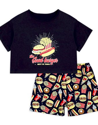 Пижама футболка/шорты Веселый малыш