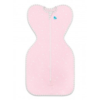 Комбинезон-мешок Love To Dream Swaddle UP Lite М, 0.2 tog, розовый