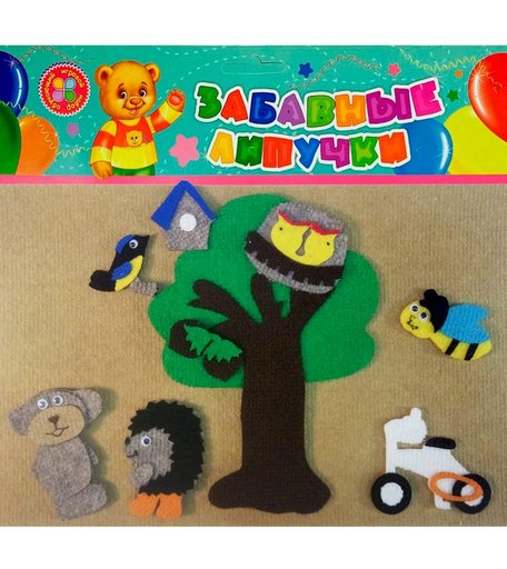 Игровой набор Издательство Учитель Домик для язычка, игра из фетра и развивающие карточки Чистоговорки