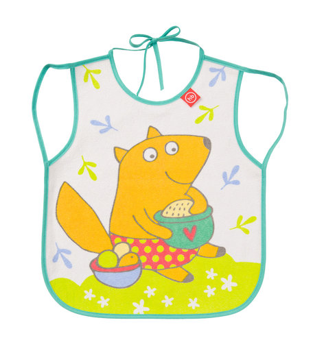 Нагрудник Happy Baby Baby bib with hangers, с 6 месяцев