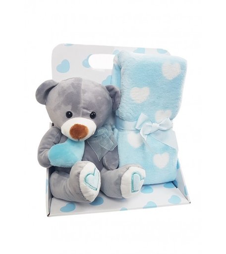 Плед Uviton Набор с игрушкой Bear with heart