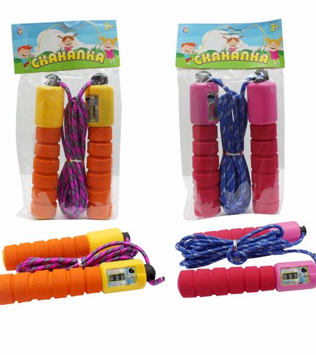 Скакалка 1Toy с механическим счетчиком, 260 см