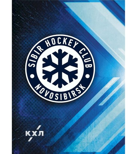 Блокнот крупная клетка A6 96л Издательство Учитель с символикой ХК Сибирь А6, 48 л.