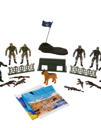 Миниатюра фотографии Игровой набор наша игрушка военный