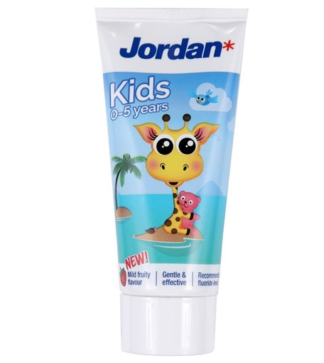 Детская зубная паста JORDAN Kids 0-5, жираф шт