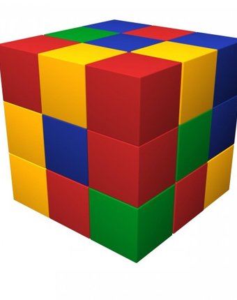 Миниатюра фотографии Romana мягкий конструктор кубик-рубик