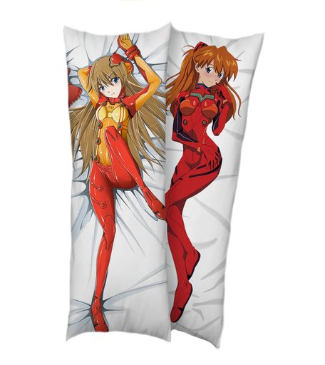 Подушка декоративная Super01 Аска Лэнгли Сорью Евангелион подушка, наволочка 150 х 50 см