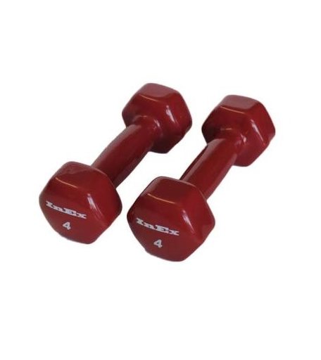 Inex Гантели для аэробики в виниле IN-VD4 1.80 кг