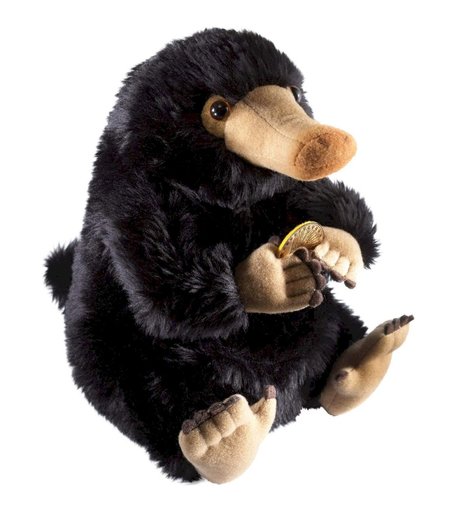 Мягкая игрушка The Noble Collection Нюхлер с монетой 23 см цвет: черный