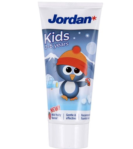 Детская зубная паста JORDAN Kids 0-5, пингвин мл
