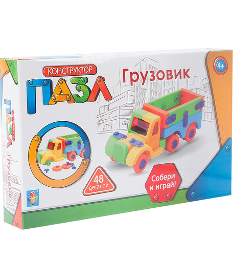 Пазл 1Toy Грузовик 48 деталей