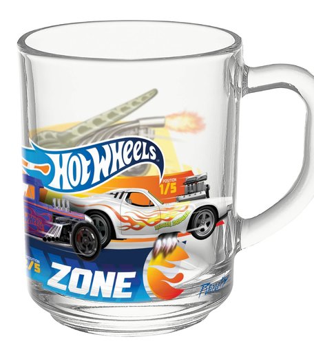 Кружка Priority Кружка 200 мл (стекло) Hot Wheels Epic race в подарочной коробке Epic race Hot Wheels Epic race в подарочной коробке, 200 г