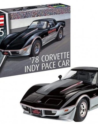 Миниатюра фотографии Revell набор со сборной моделью автомобиль 78 corvette c3 indy pace car