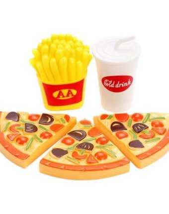 Миниатюра фотографии Игровой набор shantou gepai пиццерия, 5 предметов