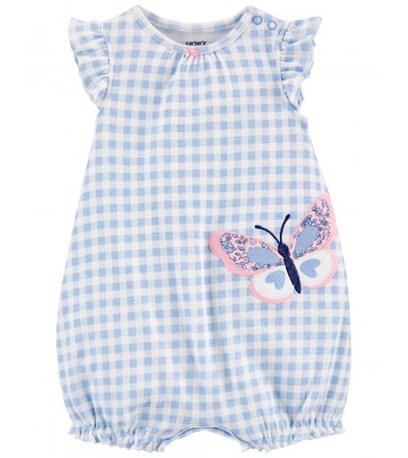 Carter's Полукомбинезон в клетку для девочки 1K538210