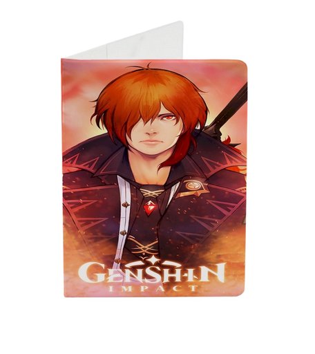 Обложка для паспорта А5 Super01 Геншин Импакт