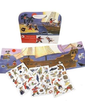 Миниатюра фотографии Egmont магнитная игра пиратский корабль