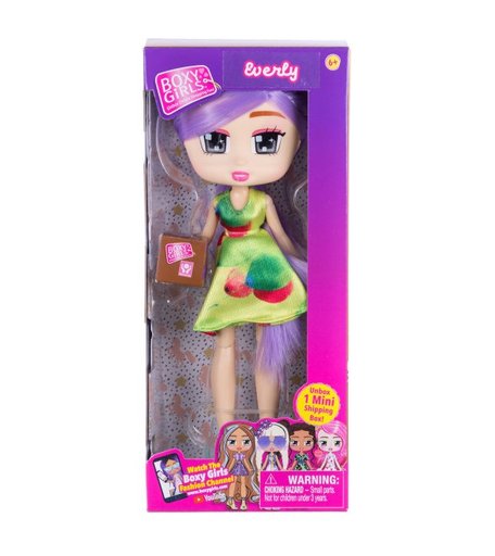 1 Toy Кукла Boxy Girls Everly с аксессуаром 20 см