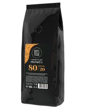 Este Arte Кофе Espresso 80% арабика, 20% робуста зерно 1 кг