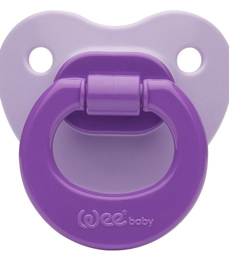 Пустышка WeeBaby Матовая силикон, от 6 месяцев