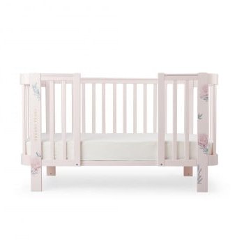 Миниатюра фотографии Комплект расширения для кроватки happy baby mommy love, розовый