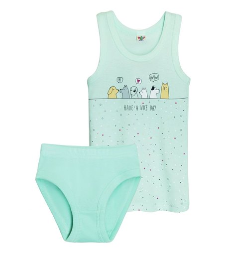 Комплект майка и трусы Let'S Go