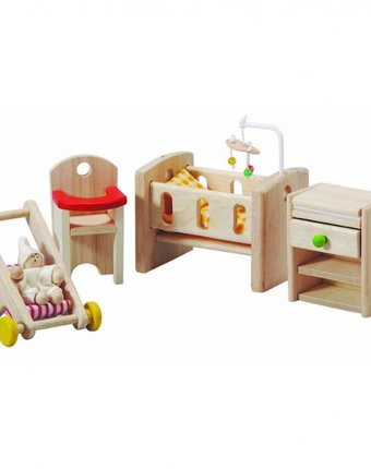 Миниатюра фотографии Plan toys мебель для детской комнаты