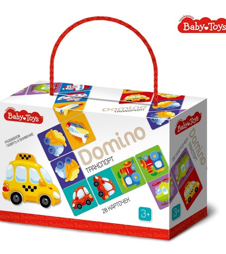 Домино Десятое Королевство Baby Toys. Транспорт