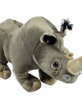 Миниатюра фотографии Мягкая игрушка wild republic носорог взрослый 35 см