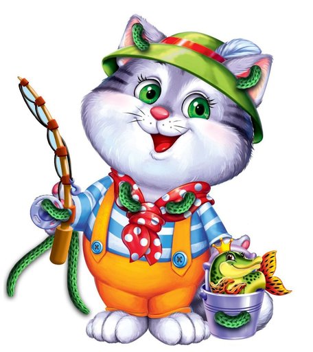 Шнуровка Издательство Учитель Котик-Рыболов