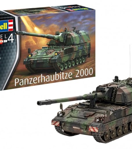 Revell Немецкая самоходная артиллерийская установка Panzerhaubitze 2000