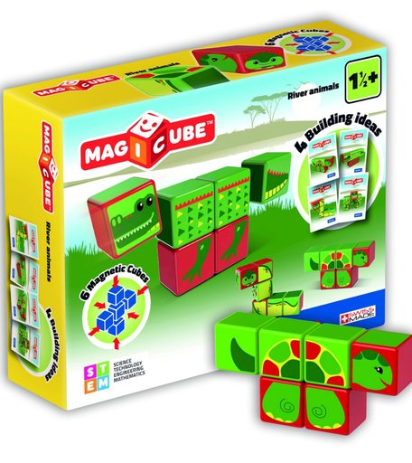 Магнитный конструктор Geomag MagiCube Водоплавающие, 8 деталей