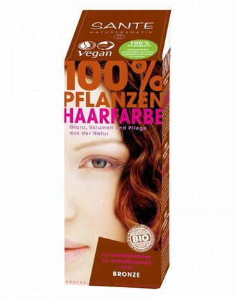 Sante Растительная краска для волос Бронза 100 г