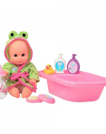 Миниатюра фотографии Toys lab набор для купания с пупсом play baby